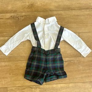 Janie and Jack Holiday outfit 12-18M